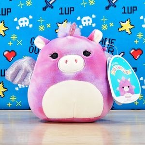 Squishmallow Willow the Pegasus 5" UltraSoft Stuffed Fantasy Pal Plush Toy NWT
